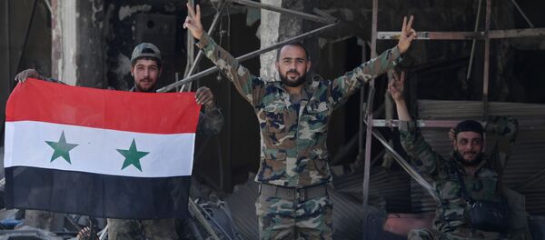 مخيم اليرموك بعد تحريره من إرهابيي تنظيم داعش، سوريا - سبوتنيك عربي