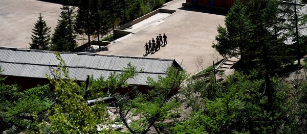 القضاء على موقع التجارب النووية في بيونغ يانغ في بيونغيري في جمهورية كوريا الشعبية الديمقراطية (كوريا الشمالية) - سبوتنيك عربي