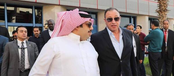 تركي آل شيخ مع محمود الخطيب - سبوتنيك عربي