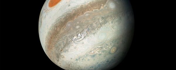 المشتري بعدسة جهاز التصوير جونو - سبوتنيك عربي