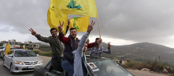 أنصار حزب الله اللبناني في مرجعيون - سبوتنيك عربي