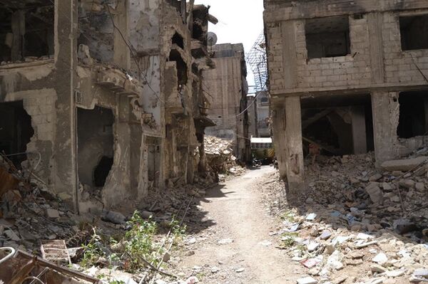 مخيم اليرموك جنوبي دمشق مخيم اليرموك جنوبي دمشق - سبوتنيك عربي