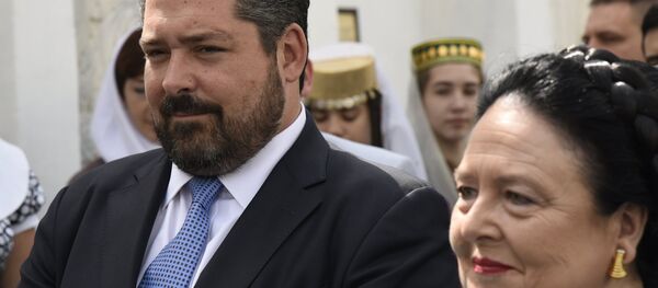 وريثة العرش الروسي الأميرة ماريا رومانوفا وولي العهد غيورغي رومانوف - سبوتنيك عربي