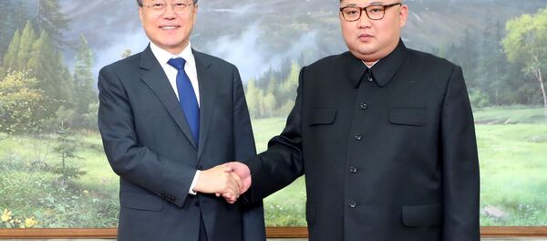 زعيمي كوريا الجنوبية وكوريا الشمالية - سبوتنيك عربي