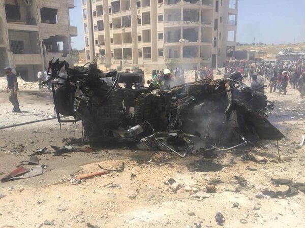 انفجار سيارة في مواقع الصينيين والأوزبك في إدلب - سبوتنيك عربي