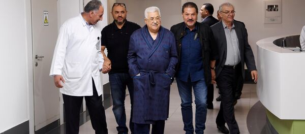 الرئيس الفلسطيني محمود عباس في المستشفى - سبوتنيك عربي