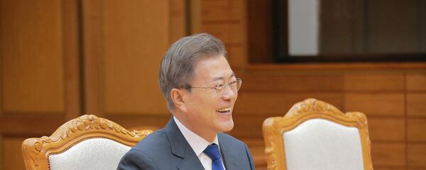  اللقاء الثاني لزعيم كوريا الشمالية كيم جونغ أون ورئيس كوريا الجنوية مون جيه-إن، 26 مايو/ أيار 2018 - سبوتنيك عربي