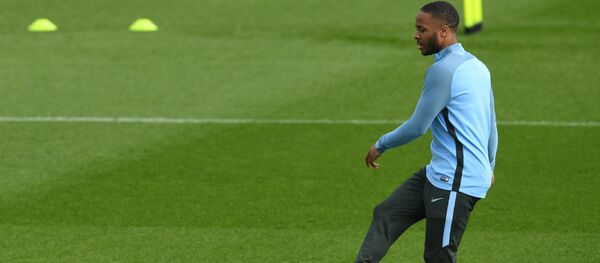 لاعب المنتخب الإنجليزي رحيم ستيرلينج - سبوتنيك عربي