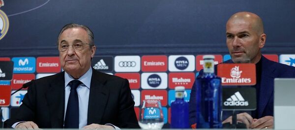 زين الدين زيدان يعلن استقالته - سبوتنيك عربي