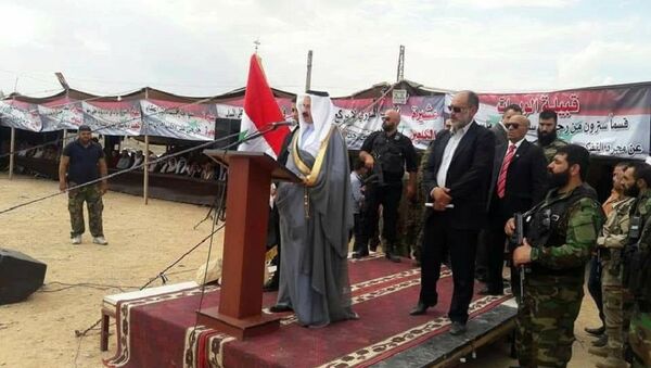 مؤتمر العشائر السورية العراقية في سوريا - سبوتنيك عربي