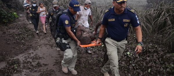 ثوران بركان فويغو في غواتيمالا، 3 يونيو/ حزيران 2018 - سبوتنيك عربي