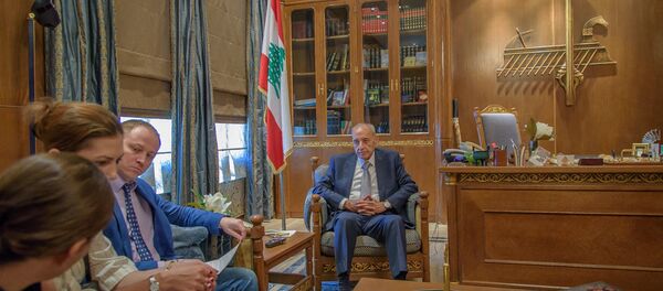 مقابلة رئيس مجلس النواب اللبناني نبيه بري - سبوتنيك عربي