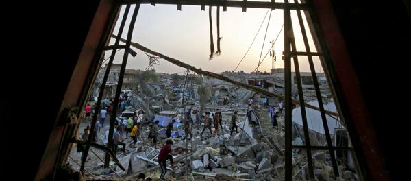 تداعيات انفجار بغداد، العراق 7 يونيو/ حزيران 2018 تداعيات انفجار بغداد، العراق 7 يونيو/ حزيران 2018 - سبوتنيك عربي