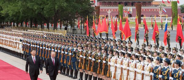 زيارة الرئيس الروسي فلاديمير بوتين إلى الصين (8 يونيو/حزيران 2018) - سبوتنيك عربي