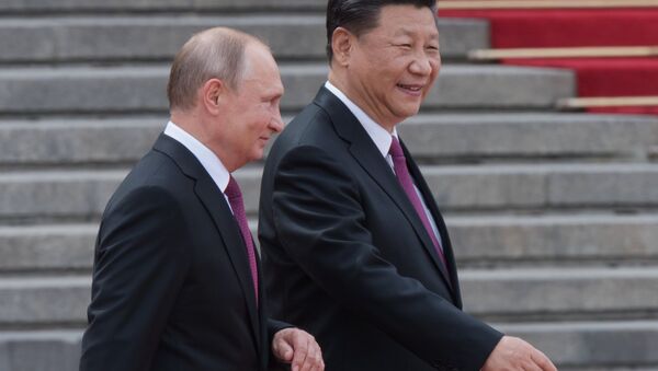 زيارة الرئيس الروسي فلاديمير بوتين إلى الصين (8 يونيو/حزيران 2018) - سبوتنيك عربي