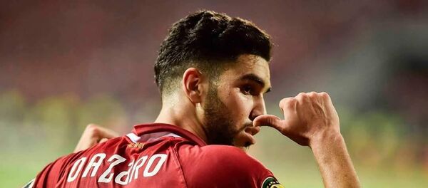 مهاجم فريق الأهلي المصري وليد أزارو - سبوتنيك عربي