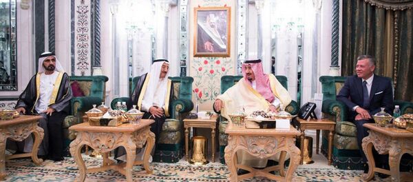 القمة الرباعية في مكة في المملكة العربية السعودية لدعم الأردن اقتصاديا، الاثنين 11 يونيو/حزيران 2018 - سبوتنيك عربي