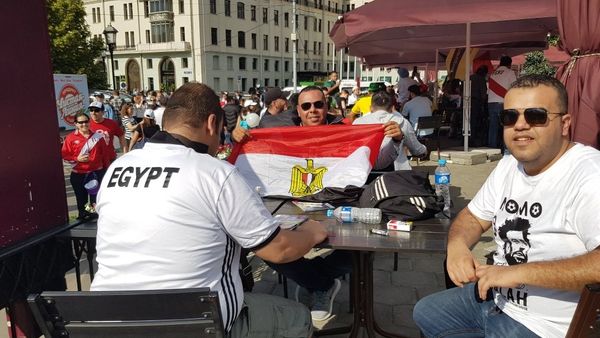 مشجعون من مصر في موسكو، كأس العالم 2018، روسيا مشجعون من مصر في موسكو، كأس العالم 2018، روسيا - سبوتنيك عربي