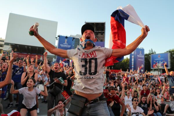 جماهير منتخب روسيا - سبوتنيك عربي