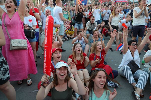 جماهير منتخب روسيا - سبوتنيك عربي