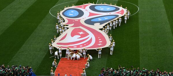 مراسم افتتاح كأس العالم فيفا روسيا 2018 في ملعب لوجنيكي، موسكو - سبوتنيك عربي