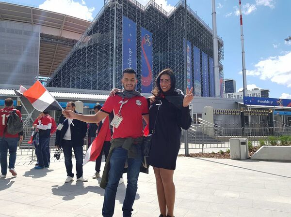 أحمد كمال و نيرمين نجم - سبوتنيك عربي