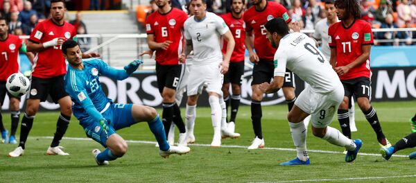 مباراة مصر وأوروغواي - سبوتنيك عربي