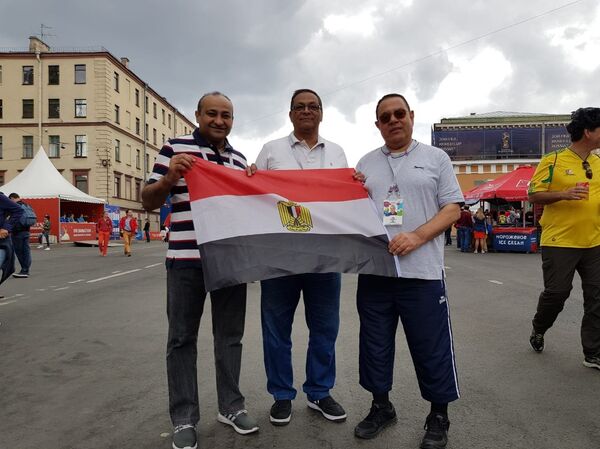 الدكتور أسامة إدوارد، والدكتور سامح زيف ودكتور السيد جمال - سبوتنيك عربي