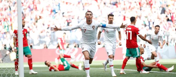 مباراة المغرب والبرتغال - كريستيانو رونالدو - سبوتنيك عربي