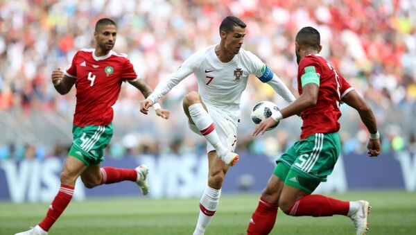 مباراة المغرب والبرتغال - كريستيانو رونالدو - سبوتنيك عربي