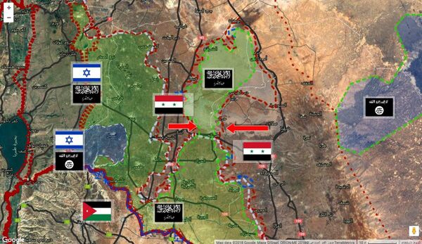 منطقة اللجاة في درعا جنوبي سوريا - سبوتنيك عربي