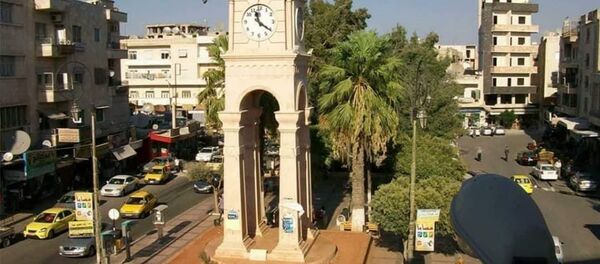 مدينة إدلب السورية سنة 2013 وذلك قبل احتلالها من قبل تنظيم القاعدة الإرهابي - سبوتنيك عربي