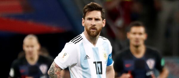 مباراة الأرجنتين وكرواتيا - لينويل ميسي مباراة الأرجنتين وكرواتيا - لينويل ميسي - سبوتنيك عربي
