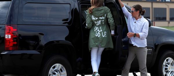 سترة ميلانيا ترامب تثير الغضب - سبوتنيك عربي