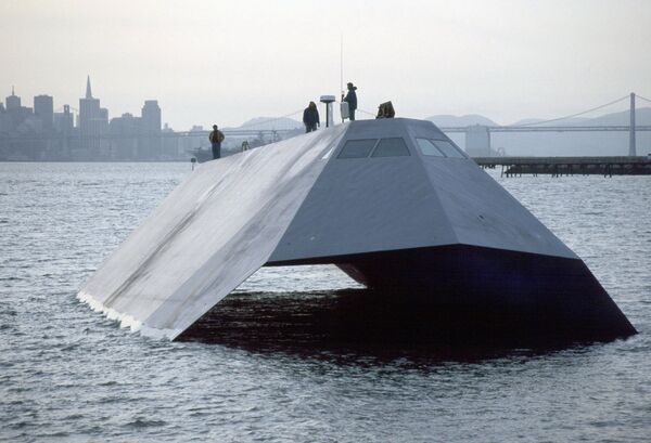 US Navy Sea Shadow - سبوتنيك عربي