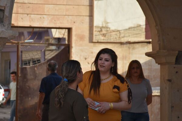 السلام والعراقيات الحسناوات في سهل نينوى بعد دحر داعش السلام والعراقيات الحسناوات في سهل نينوى بعد دحر داعش - سبوتنيك عربي