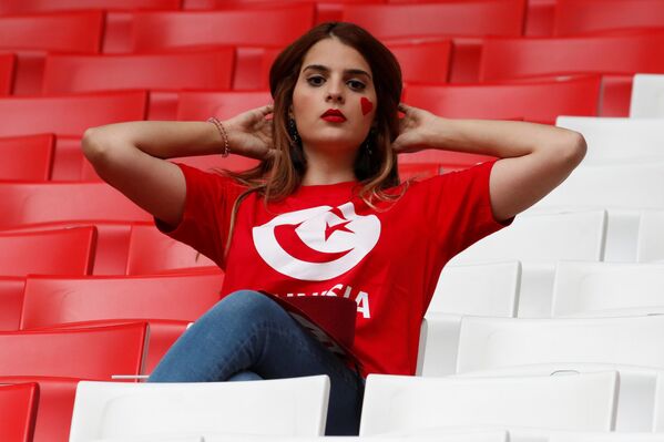 مشجعة تونسية - سبوتنيك عربي