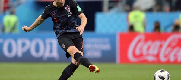 راكيتيش لاعب المنتخب الكرواتي و نادي برشلونة الإسباني - سبوتنيك عربي