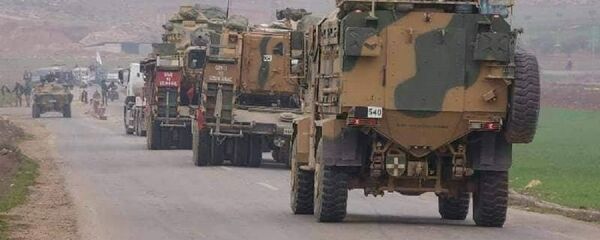 قوات تركية تخترق الحدود السورية - سبوتنيك عربي