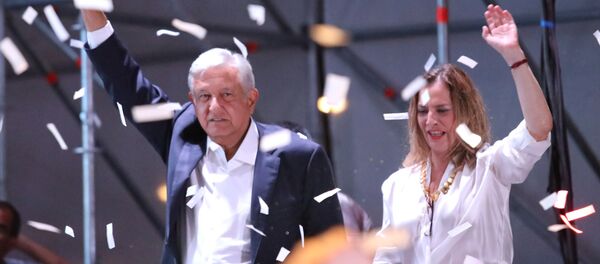 الرئيس المكسيكي الفائز لوبيز أوبرادور الرئيس المكسيكي الفائز لوبيز أوبرادور - سبوتنيك عربي