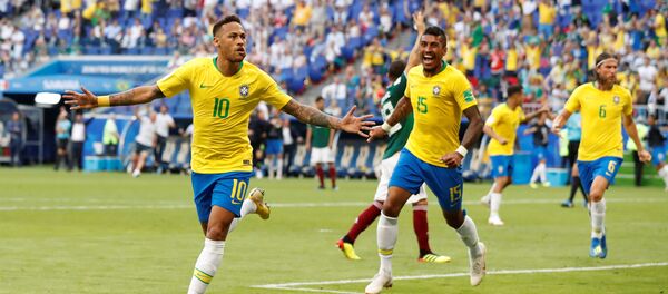 مباراة البرازيل والمكسيك - نيمار - سبوتنيك عربي