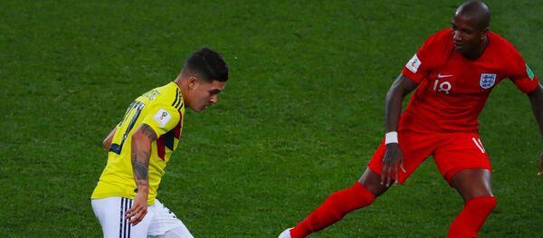 منتخب انجلترا وكولومبيا في مبارة دور ال 16 - سبوتنيك عربي