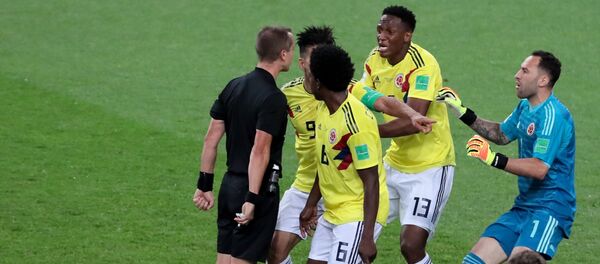 حكم مباراة إنجلترا وكولومبيا - سبوتنيك عربي