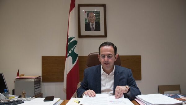 وزير السياحة اللبناني أواديس كيدانيان - سبوتنيك عربي