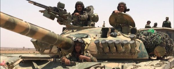 قوات الجيش السوري في محافظة درعا، على الحدود السورية الأردنية، سوريا، الأردن قوات الجيش السوري في محافظة درعا، على الحدود السورية الأردنية، سوريا، الأردن - سبوتنيك عربي