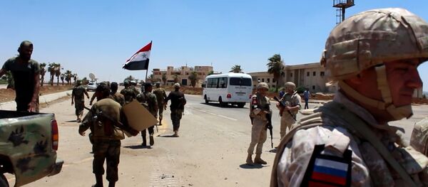 الجيش السوري عند مداخل درعا - سبوتنيك عربي