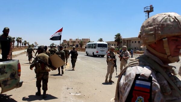 الجيش السوري عند مداخل درعا - سبوتنيك عربي
