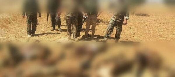 قتلى إرهابيين بعد عبورهم حقلا للألغام زرعه الجيش السوري - سبوتنيك عربي