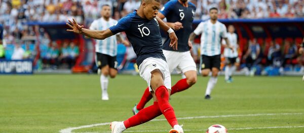 لاعب المنتخب الفرنسي كيليان مبابي - سبوتنيك عربي