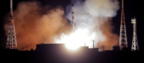 لحظة انطلاق مركبة بروغريس إم إس-09 - سبوتنيك عربي